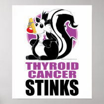 Thyroid Cancer Stinks Poster
