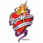 Thyroid Cancer Tattoo Heart Photo Cutouts