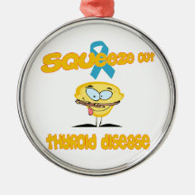 Thyroid Disease Christmas Ornament