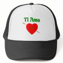 Ti Amo (I Love You) Mesh Hats