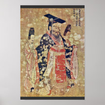 Ti de Wu d'empereur de la défunte dynastie de Chou Affiches