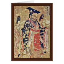 Ti de Wu d'empereur de la défunte dynastie de Chou Cartes