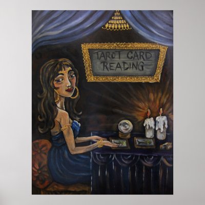 Tia The Tarot Card Reader Posters by solamar7