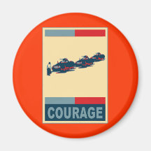 Tiananmen Square Iconic Pop Art Products Fridge Magnets