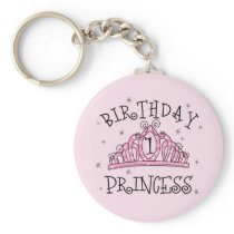Tiara Birthday Princess 1st Birthday Key Chains