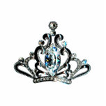 Tiara on stand photo cutout