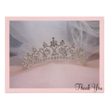 tiara, Thank You Card Announcements
