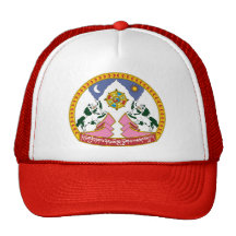 Tibet Coat of Arms detail Hat
