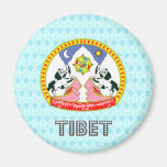 Tibet Coat of Arms Fridge Magnet