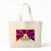 Tibet Flag Tote Bags