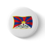 Tibet Flag Button