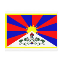 Tibet Flag Post Card