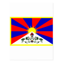 Tibet Flag Postcards
