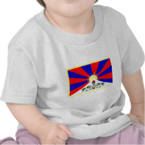 Tibet Flag Tee Shirt