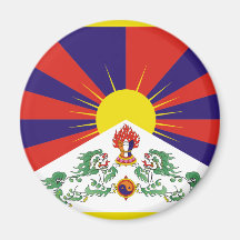 tibet fridge magnets