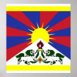 Tibet High quality Flag Print