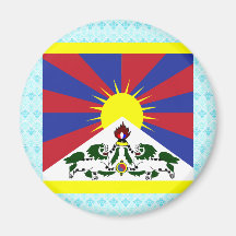 Tibet High quality Flag Refrigerator Magnet