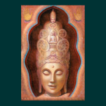 Tibetan Buddhist Goddess Tara Healing Vibes poster posters