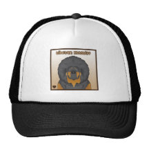 Tibetan Mastiff Cartoon Trucker Hats