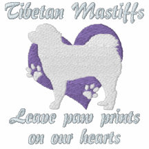 Tibetan Mastiffs Leave Paw Prints