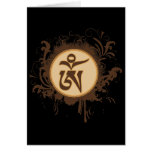 Tibetan Om Greeting Card