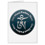 Tibetan Om Stitch Greeting Cards