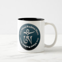 Tibetan Om Stitch Mugs