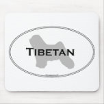 Tibetan Oval Mouse Pad