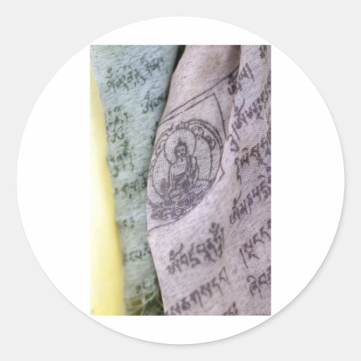 Tibetan Prayer Flags Sticker