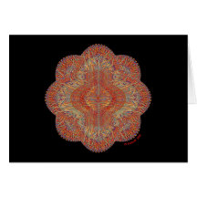 Tibetan Prayer Mandala Card