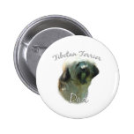 Tibetan Terrier Dad 2 Buttons