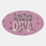 Tibetan Terrier DIVA Sticker