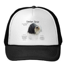 Tibetan Terrier History Design Trucker Hats