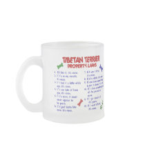 TIBETAN TERRIER Property Laws 2 Coffee Mug