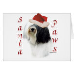 Tibetan Terrier Santa Paws Cards