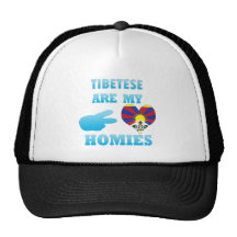 Tibeteses are my Homies Mesh Hats