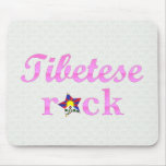 Tibeteses Rock - Cute Pink Mousepad