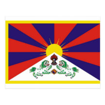 tibetflag postales
