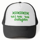 Tic Tac Toe Champion super cute xoxox Hat