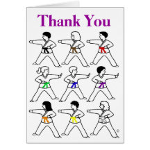 Tic Tac Toe Kids Thank You Cards