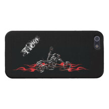 Tico-Riding Skeleton - Iphone 5 Case