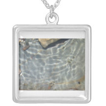 Tide Pool Shimmer Personalized Necklace
