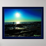 Tide Pool Sunset Posters