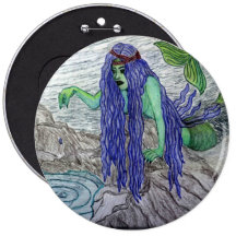 TIDEPOOL DREAMING PINBACK BUTTONS