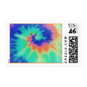 Tie Dye Look Retro Stamps