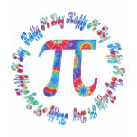 Tie Dye Pi Day Tees and Gifts t-shirts