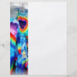 Tie Dye Shirts Flyer Design