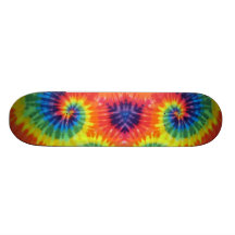 tie dye skate boards