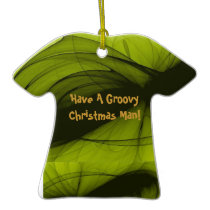 Tie Dye Tee Shirt Ornament ornaments