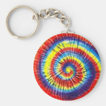 Tie-Dyed Key Chains